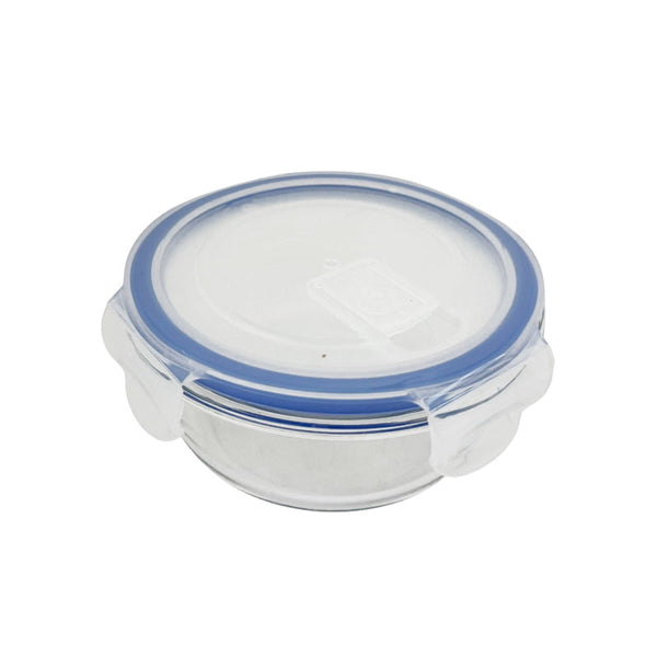 TAPER REDONDO HERMETICO REFRACTARIO PEQUEÑO 390ML PERSAL