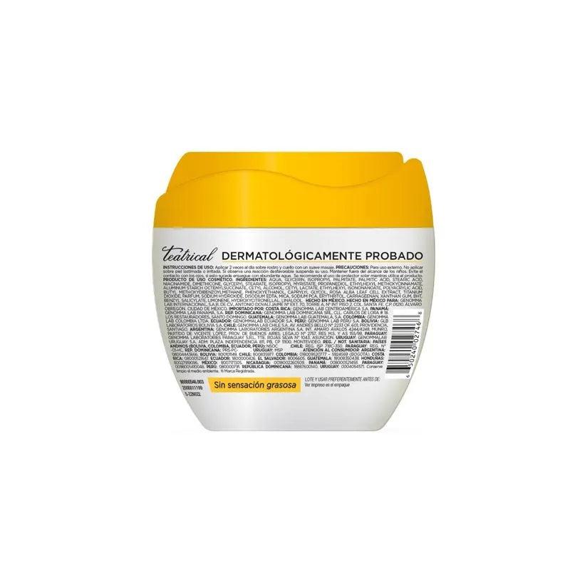 Crema Teatrical Aclaradora Facial 200g