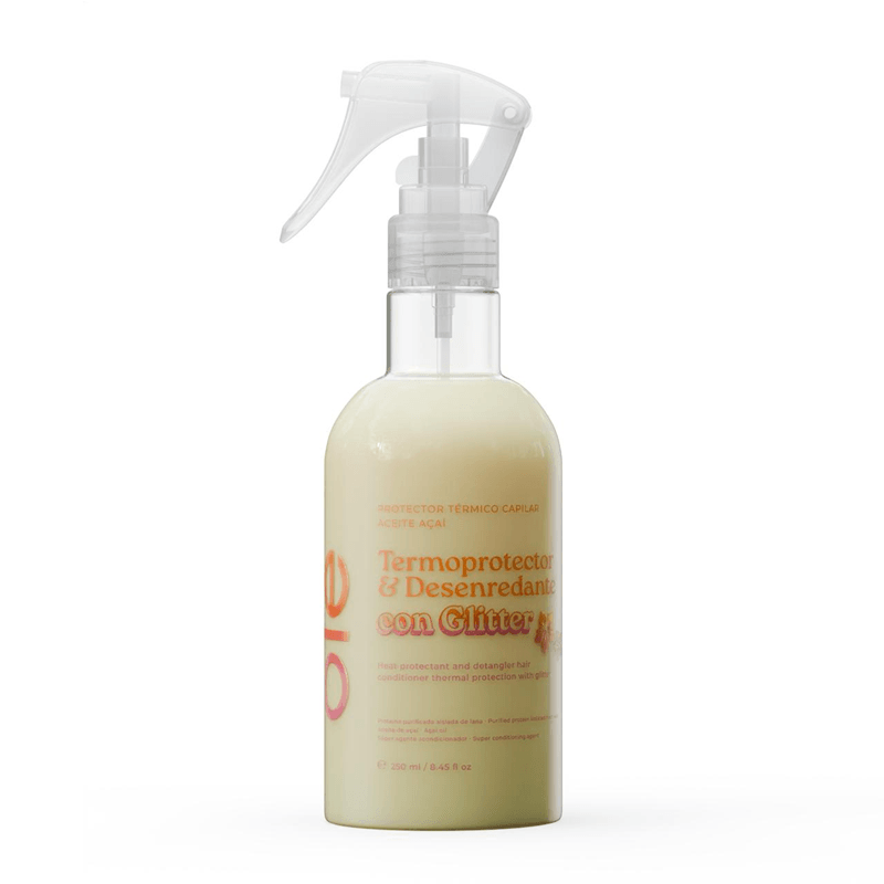 Termoprotector y Desenredante con Glitter 250ml Olé