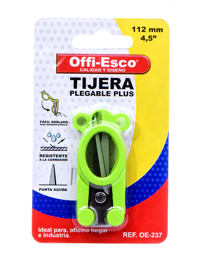 TIJERA PLEGABLES PLUS OFFI-ESCO