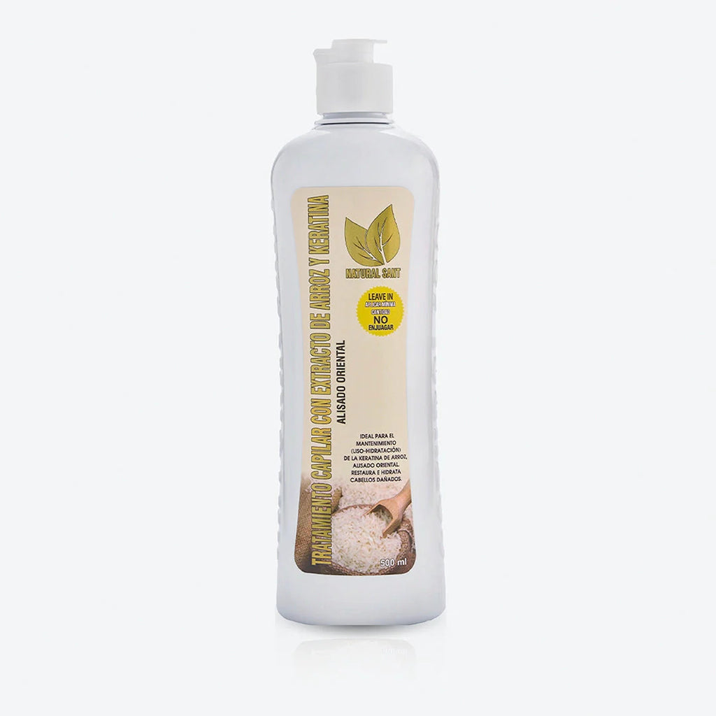 Tratamiento Capilar de Arroz y Keratina 500ml Natural Sant