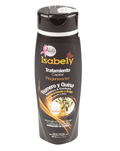TRATAMIENTO CAPILAR ROMERO Y QUINA 450ML ISABELY