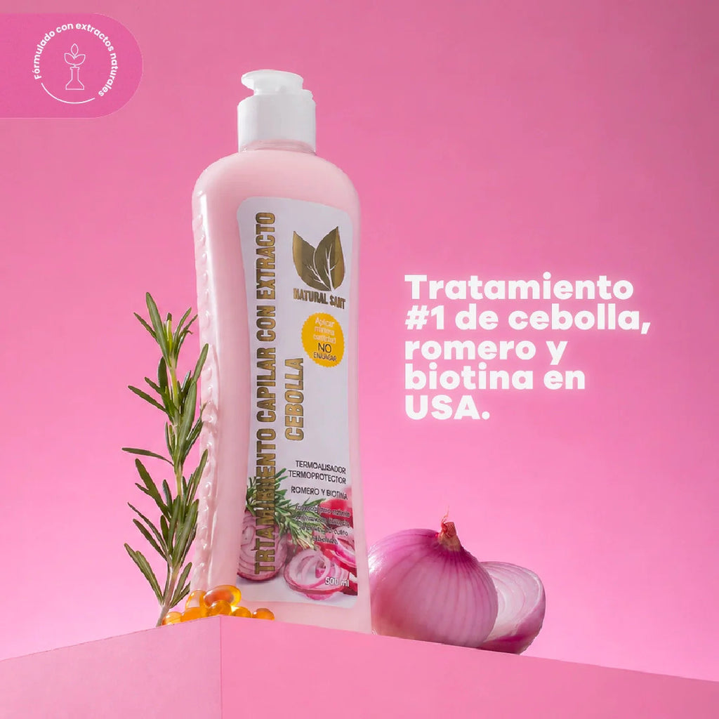 Tratamiento de Cebolla, Romero y Biotina 500ml