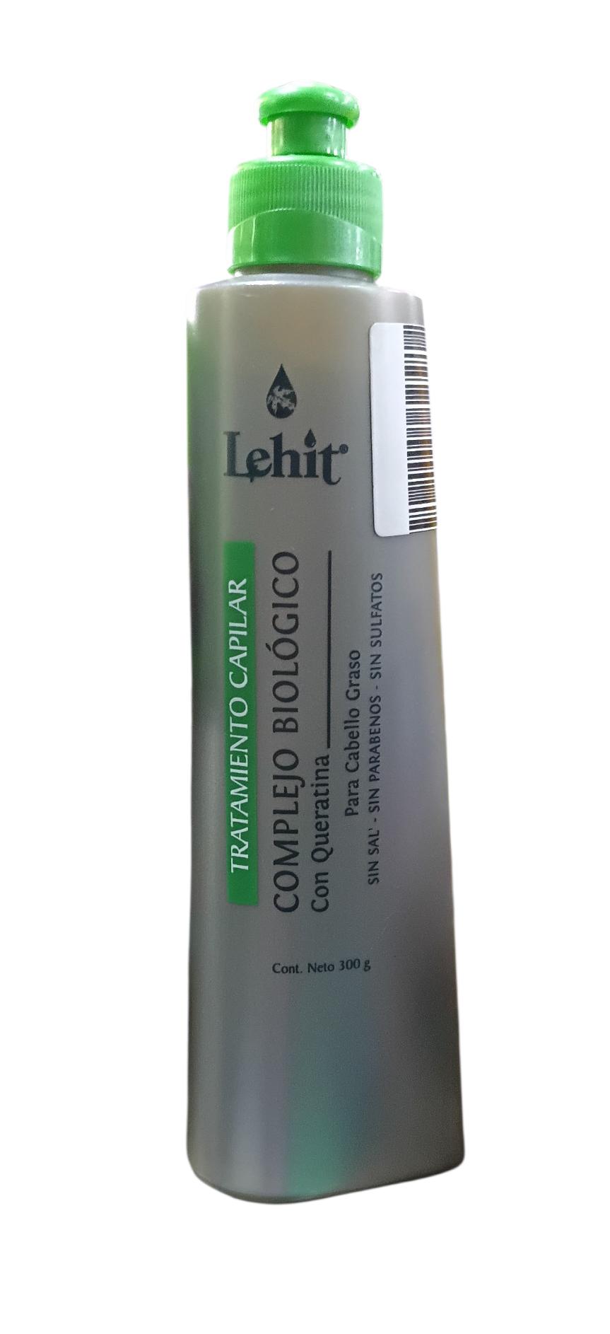 Tratamiento Complejo Biologico con Queratina 300g Lehit