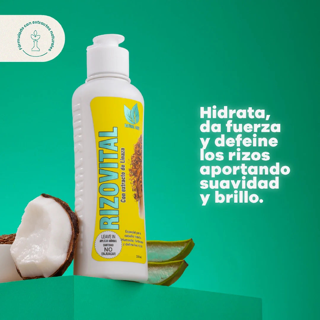 Tratamiento Rizovital con Extracto de Linaza Natural Sant