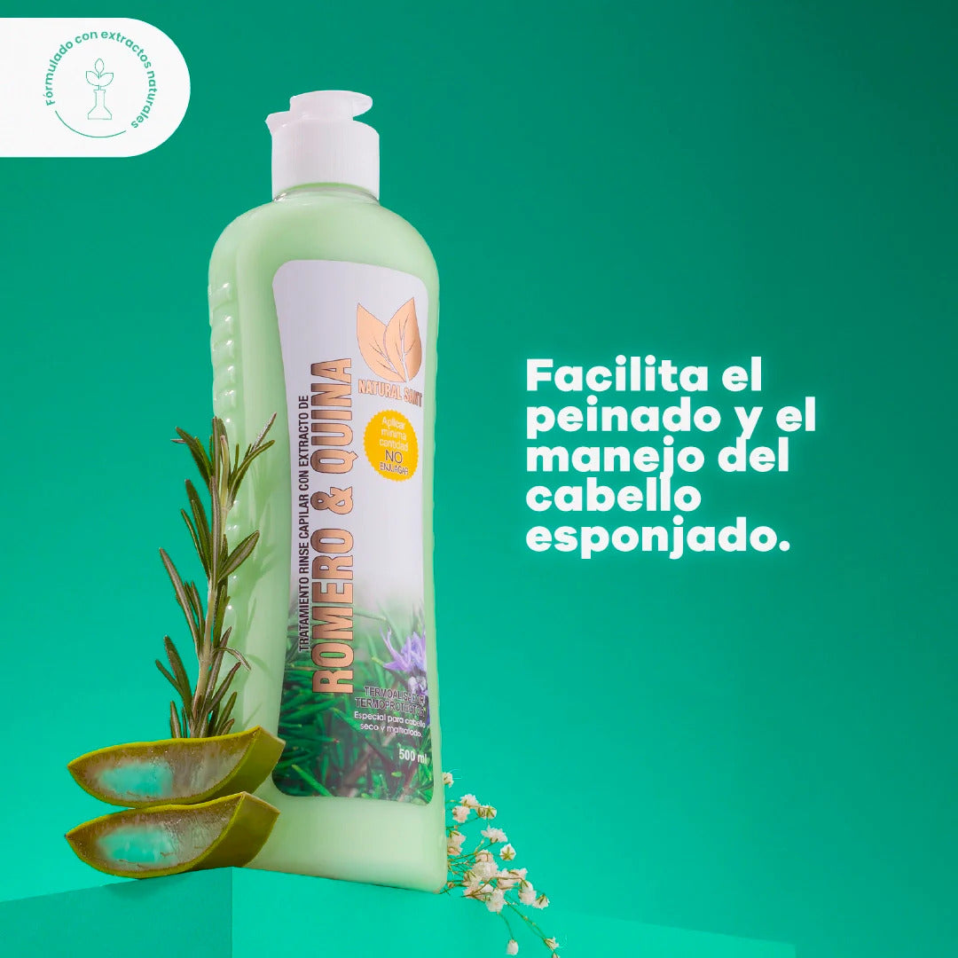Tratamiento Romero y Quinua 500ml Natural Sant