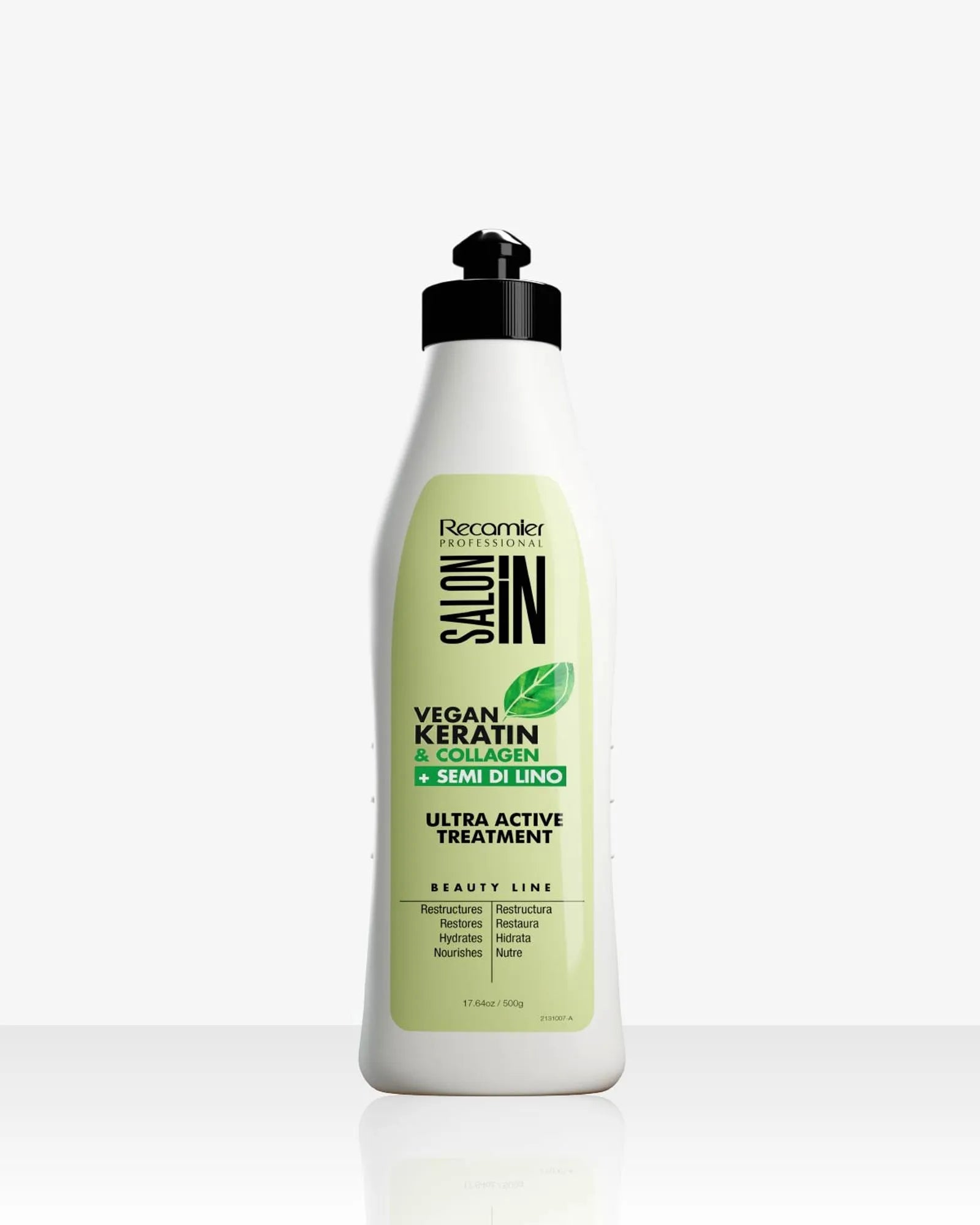 Tratamiento Keratina y Colágeno Semi Di Lino 500g Recamier