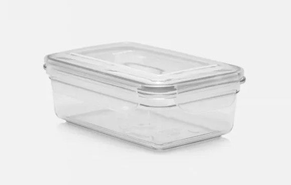 Tritán Taper Rectangular Hermético 1300ml #3 Persal