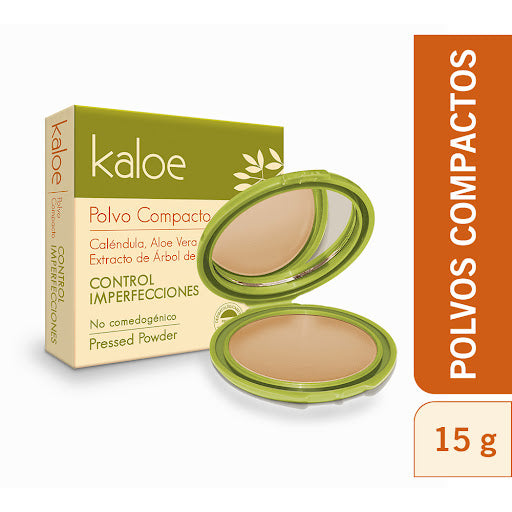 Polvo Kaloe Control de Brillo e Imperfecciones 05 Sándalo