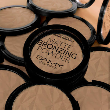 Polvo Compacto Bronceador Mate 11.5g Samy