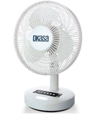 Ventilador RD-8512 Premium Recargable Dkasa