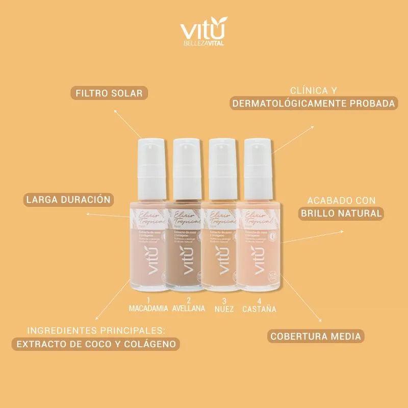 Vitú Elixir Tropical 28ml 01 Macadamia